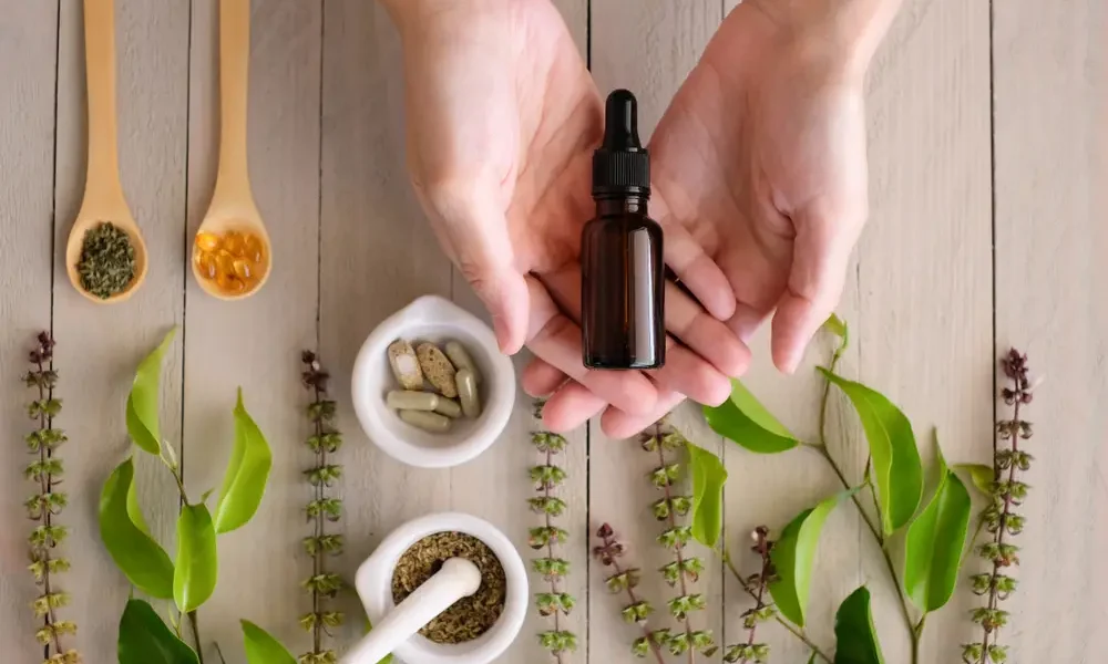 huiles aromatiques maison